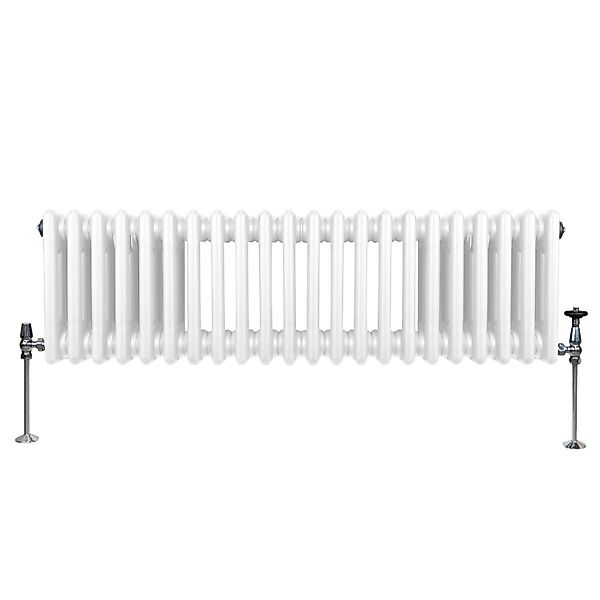 Monstershop Traditioneller 3 Spalten Heizkörper 300 x 1192 mm Weiß günstig online kaufen