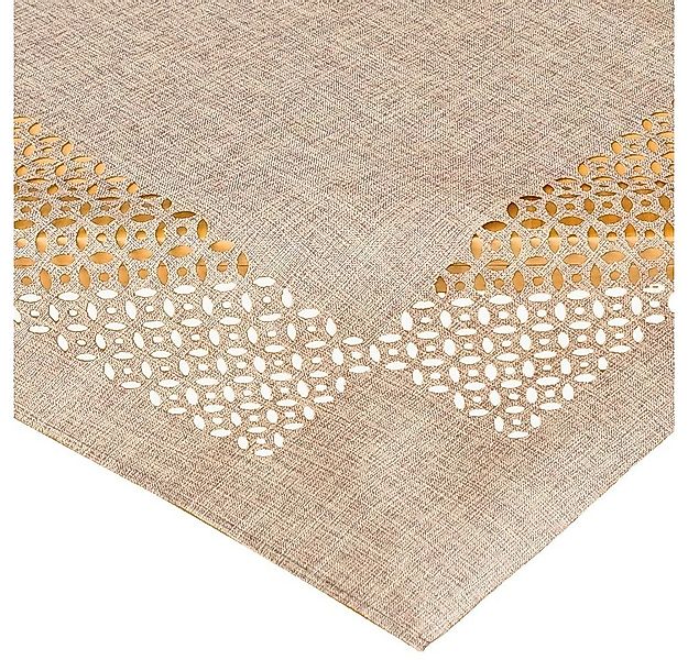matches21 HOME & HOBBY Tischdecke Tischdecke REA durchbrochene Ornamente Po günstig online kaufen