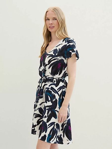 TOM TAILOR Sommerkleid Kleid mit LENZING™ ECOVERO™ günstig online kaufen