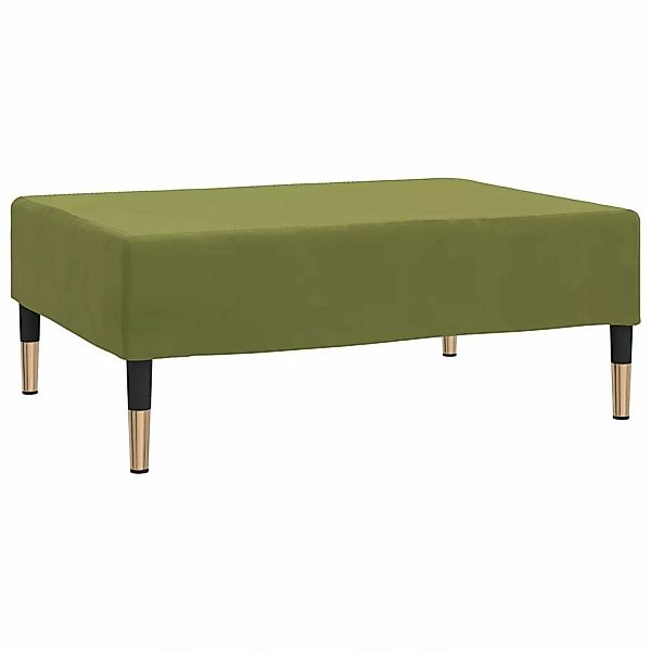 Fußhocker Hellgrün 78x56x32 Cm Samt günstig online kaufen