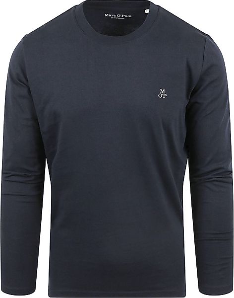Marc O'Polo Long Sleeve T-Shirt Navy - Größe XL günstig online kaufen
