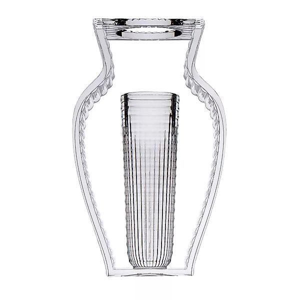 Kartell - I Shine Vase 33cm - transparent günstig online kaufen
