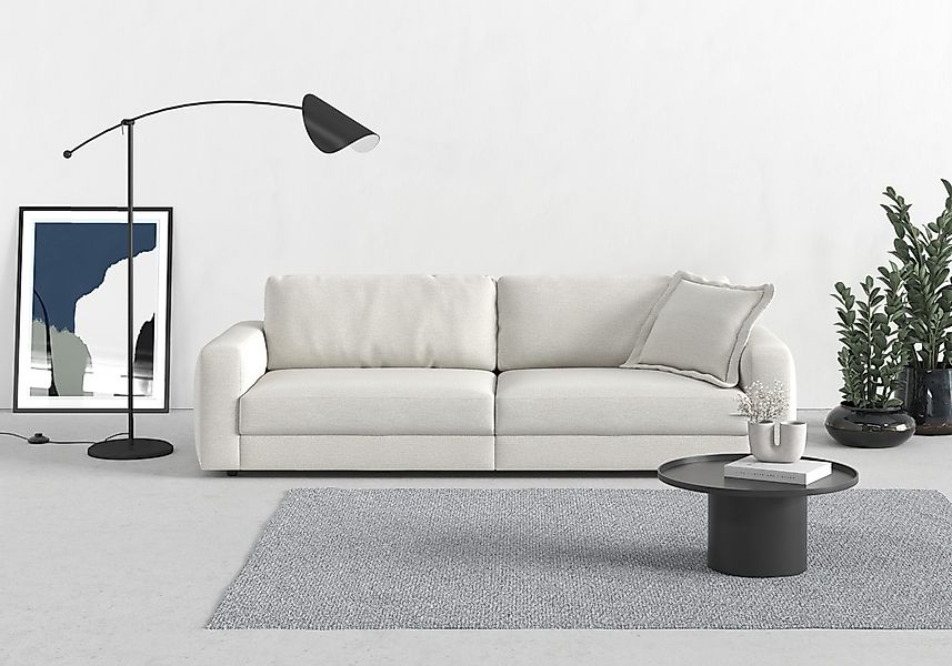 TRENDMANUFAKTUR Big-Sofa "Bourbon" extra tiefe Sitzfläche, wahlweise mit Si günstig online kaufen