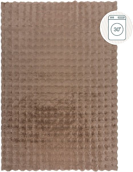 FLAIR RUGS Hochflor-Teppich Waffle Faux Fur, günstig online kaufen