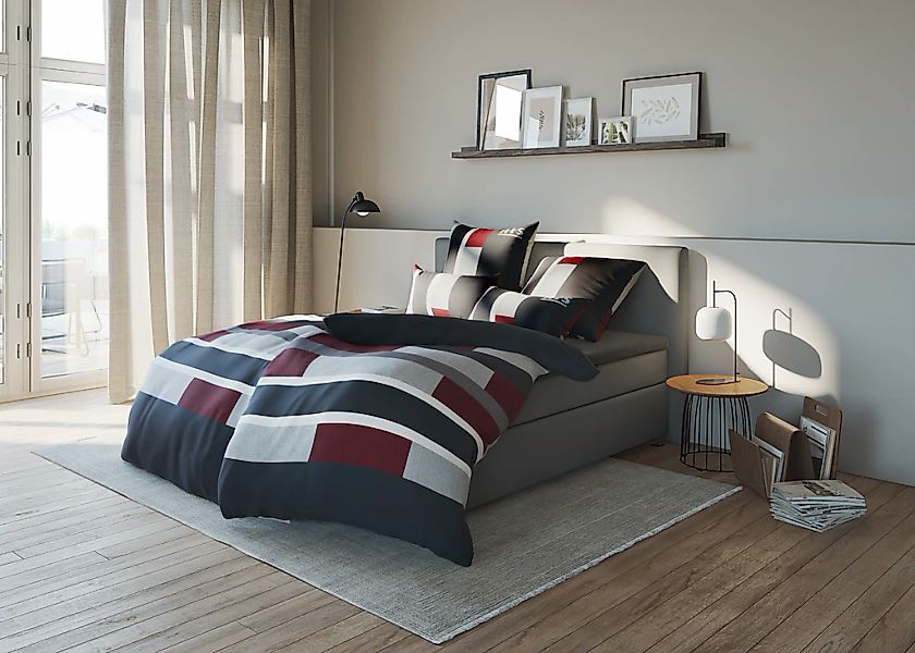 H.I.S Bettwäsche "Etienne in Gr. 135x200 oder 155x220 cm" 2 Stk. tlg. Bettw günstig online kaufen