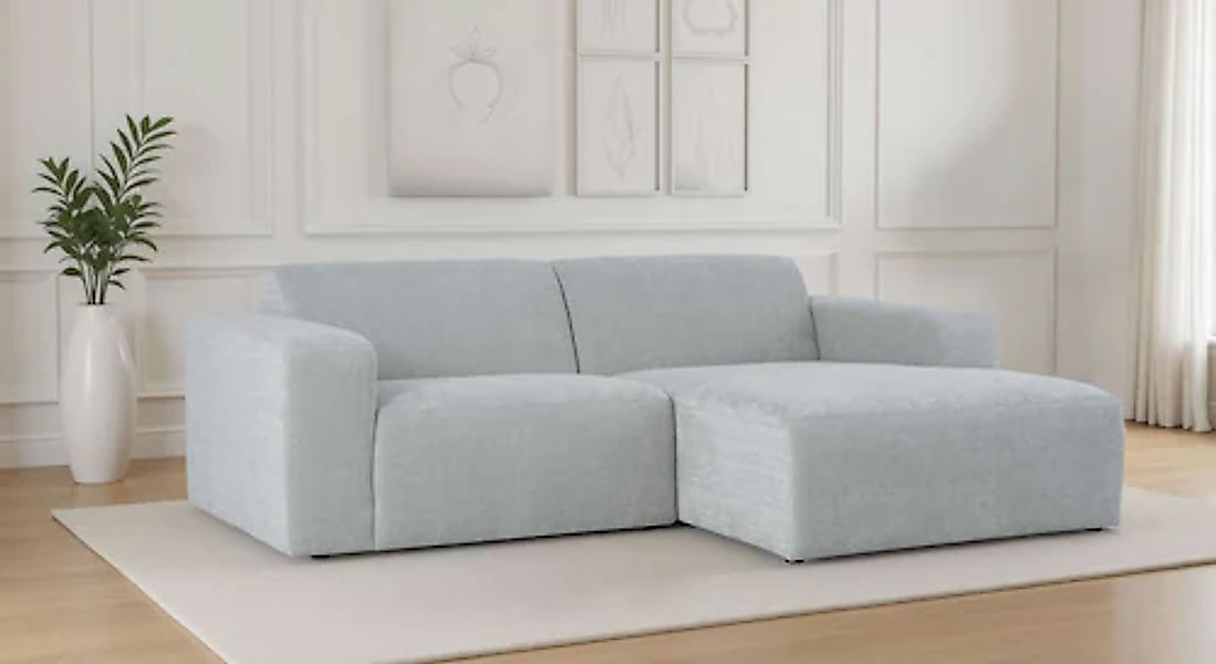 OTTO home Ecksofa »Koa, 228 cm, L-Form, Modulsofa in Cord, Chenille, Strukt günstig online kaufen