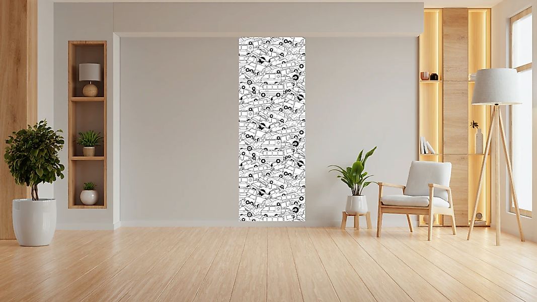queence Wandsticker "Fahrzeuge", (1 St.), DIY-Wandsticker zum Bemalen günstig online kaufen