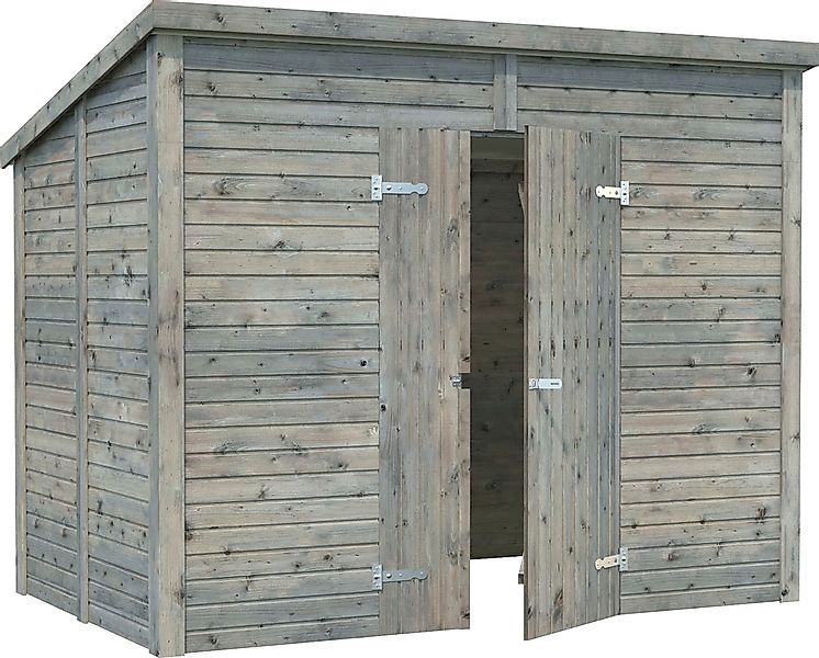 Palmako Gerätehaus "Leif", grau günstig online kaufen