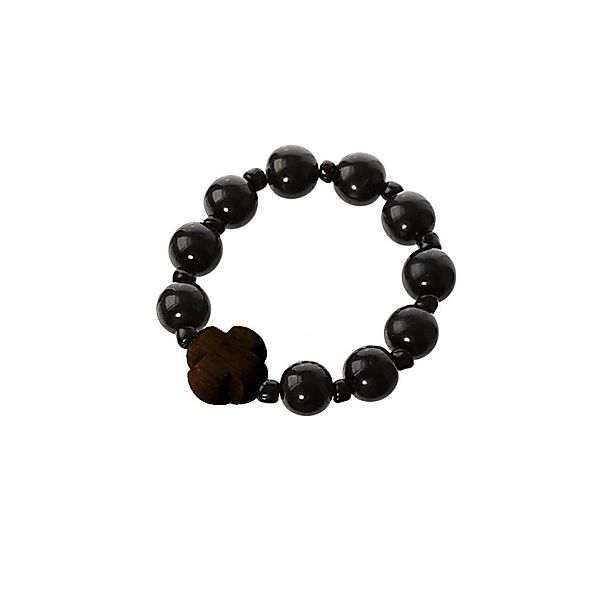 NKlaus Armkette Rosenkranz Gagat 10 Kugel günstig online kaufen