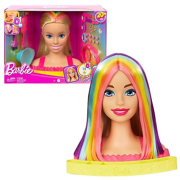 Barbie Anziehpuppe Deluxe Styling-Kopf blond Barbie günstig online kaufen
