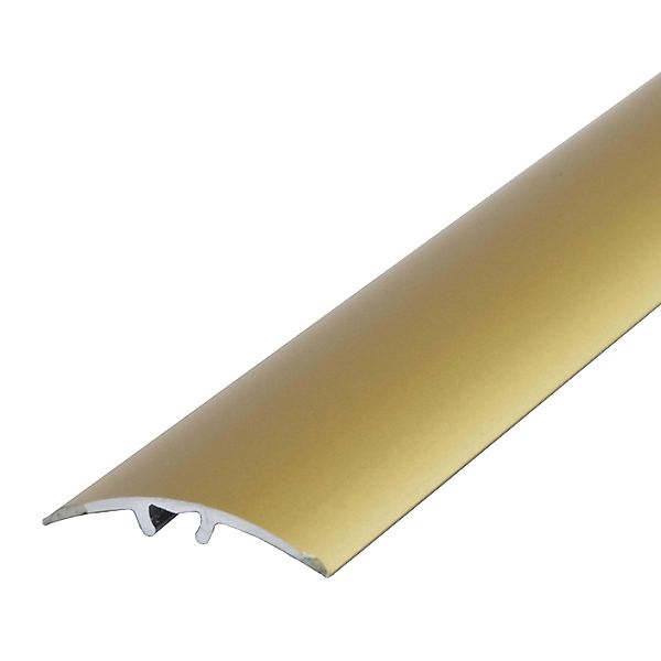 Dalsys Übergangsprofil 90cm x 30mm Aluminium Gold Bodenleiste günstig online kaufen