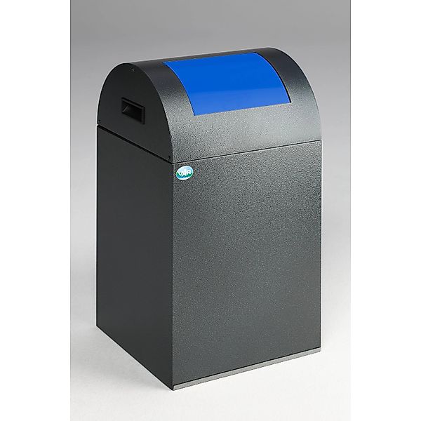 PROREGAL Selbstlöschender Wertstoffsammler Rund Mit Einwurfklappe 43 Liter günstig online kaufen