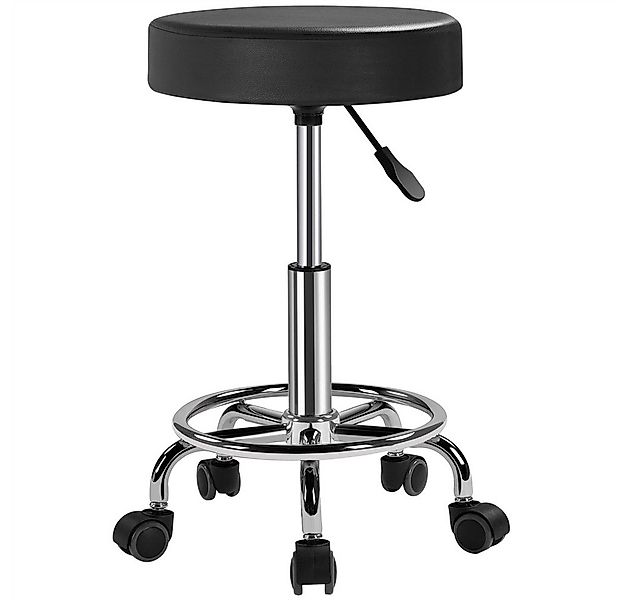 Yaheetech Drehhocker Barhocker Höhenverstellbarer Barstuhl mit Rollen, 50,5 günstig online kaufen