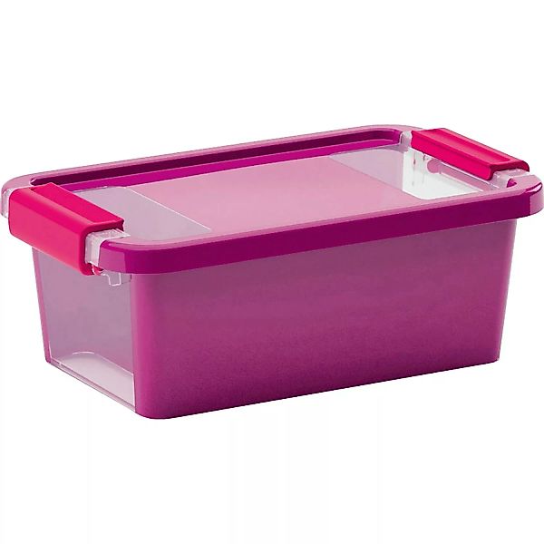 Aufbewahrungsbox Bi XS mit Deckel Violett günstig online kaufen