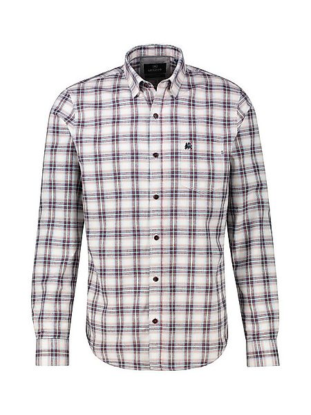 LERROS Langarmhemd LERROS Kariertes Flanellhemd in Übergrössen günstig online kaufen