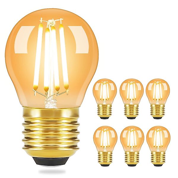 Nettlife LED-Leuchtmittel E27 4W Vintage 6ER günstig online kaufen