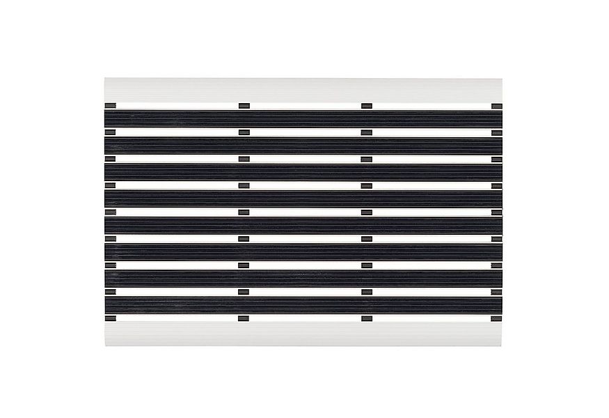 Pergamon Fußmatte Fußmatte Sauberlauf Aluminium Kleeny, Rechteckig, Höhe: 1 günstig online kaufen