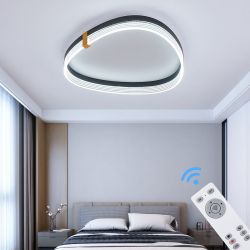 Eurotondisplay LED Deckenleuchte LED Deckenleuchte Fernbedienung/Handy-App günstig online kaufen