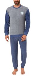 Normann Pyjama Herren Frottee Pyjama lang günstig online kaufen