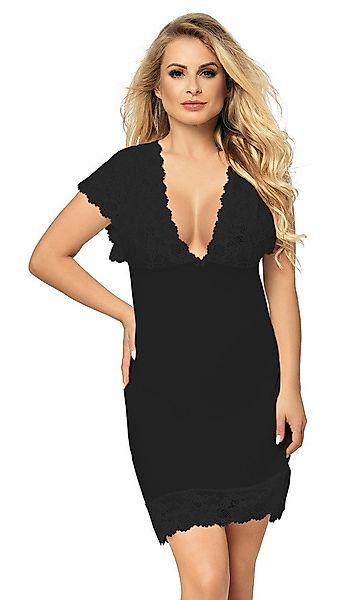 DKaren Nachthemd elegant, mit Spitze, kurzarm günstig online kaufen