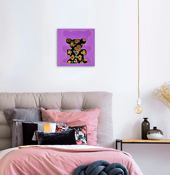 queence Leinwandbild »Bears V«, Bär-Bären-Kunst, (1 St.), Premium-Leinwands günstig online kaufen