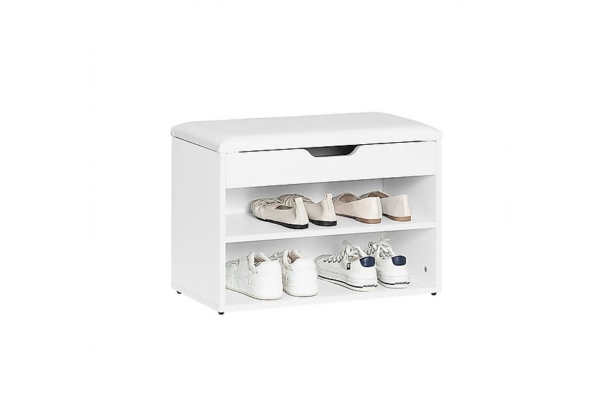 SoBuy Schuhbank FSR25, Schuhregal mit gepolstertem Kissen, Schuhorganizer, günstig online kaufen