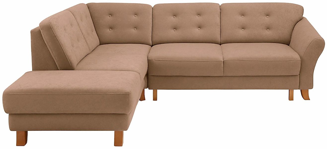 Home affaire Ecksofa "Trondheim L-Form" mit Federkern günstig online kaufen