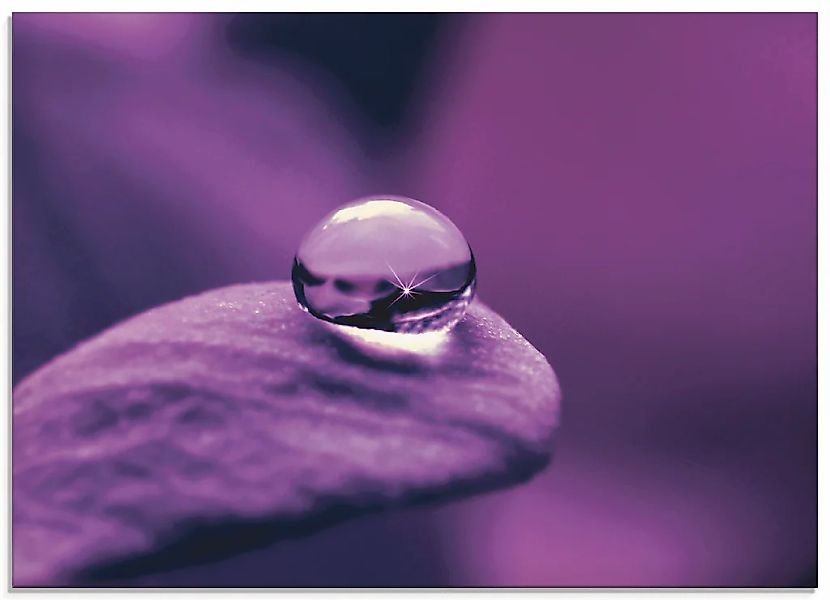 Artland Glasbild "Amethyst" 1 Stk. tlg. in verschiedenen Größen günstig online kaufen