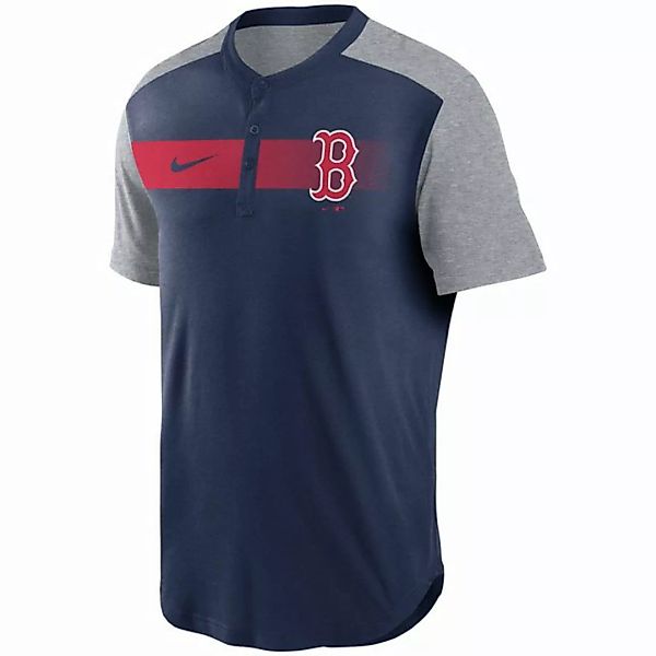 Nike Print-Shirt MLB Boston Red Sox DriFit Henley günstig online kaufen