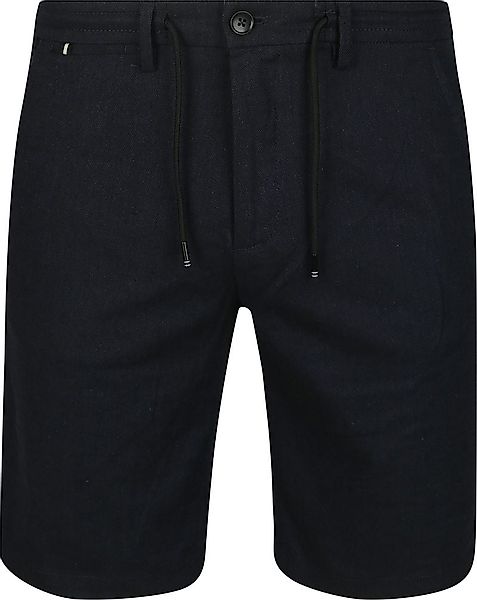 Vanguard V11 Short Herringbone Linen Blend Navy - Größe 33 günstig online kaufen