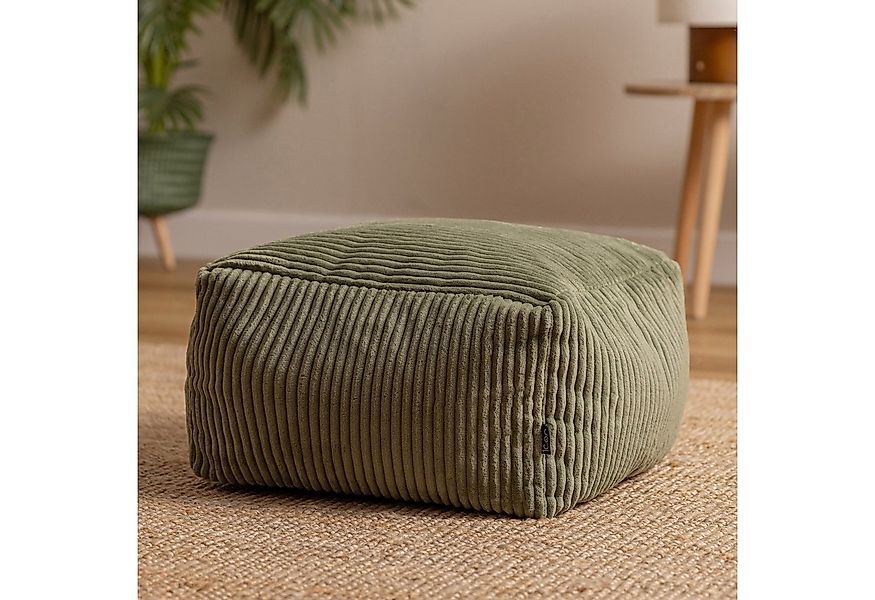 icon Pouf aus Cord „Amara“, mit Füllung günstig online kaufen