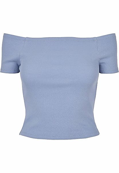 URBAN CLASSICS T-Shirt "Urban Classics Damen Ladies Off Shoulder Rib Tee" 1 günstig online kaufen