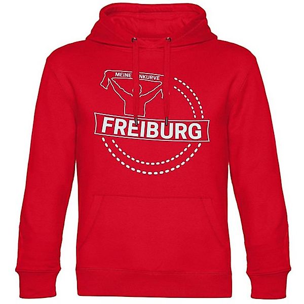 multifanshop Kapuzensweatshirt Freiburg - Meine Fankurve - Hoodie günstig online kaufen