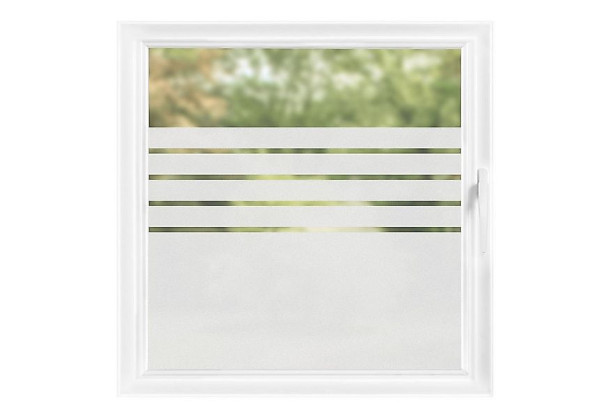 Bilderdepot24 Fensterfolie statisch haftend Motiv Fensterdeko Streifen Must günstig online kaufen