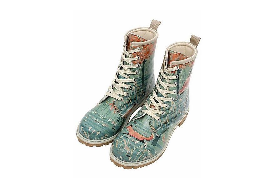 DOGO Long Boots Schnürstiefel Like The Fox Damen Stiefeletten, Longe Schnür günstig online kaufen