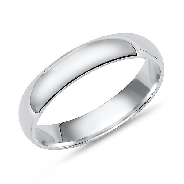 Unique Fingerring Hochglanzpolierter 925 Silberring 4mm günstig online kaufen