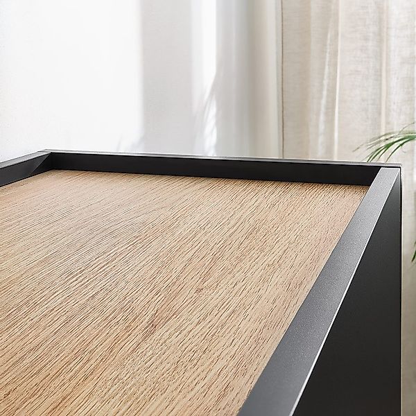 Lomadox Lowboard DELFT-141, in schwarz und günstig online kaufen