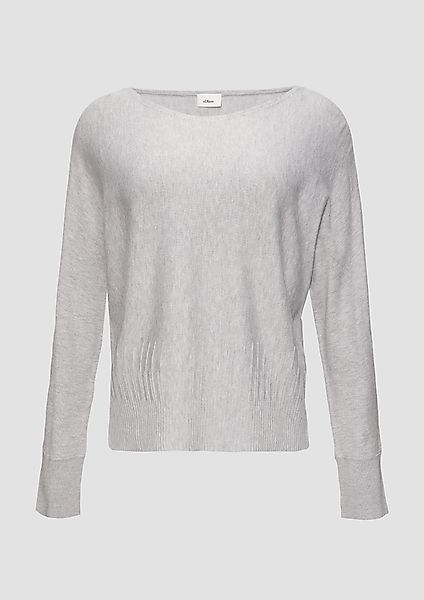 s.Oliver BLACK LABEL Strickpullover Strickpullover mit günstig online kaufen