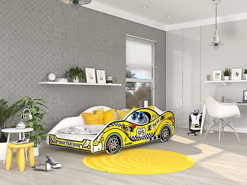 AJKmeble Autobett Kinderbett Jugendbett 90x180cm Gamerbett günstig online kaufen