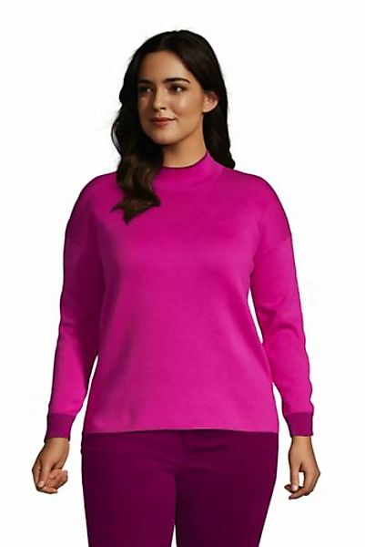 Pullover in großen Größen, Damen, Größe: 48-50 Plusgrößen, Pink, Nylon, by günstig online kaufen