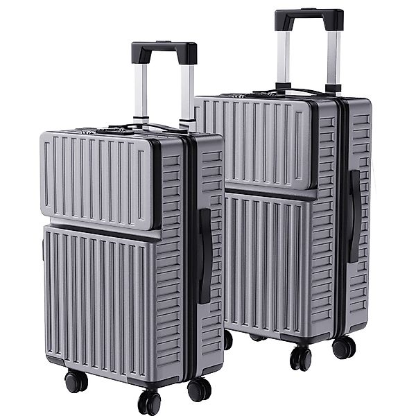 FUROKOY Trolleyset Kofferset Hartschalenkofferset Reisekoffer Set, günstig online kaufen