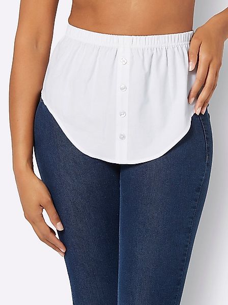 Witt Klassische Bluse Blusenverlängerung Ärmellos günstig online kaufen