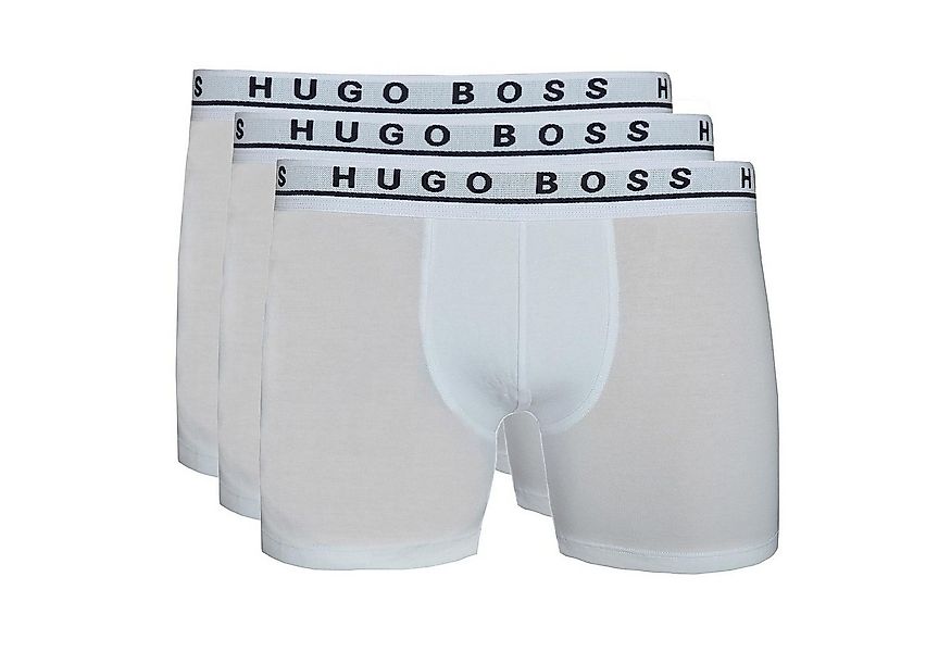 BOSS Boxershorts Hugo Boss Boxer Brief Cotton Stretch (3-St., 3er-Pack) eng günstig online kaufen