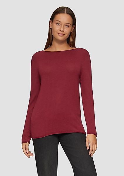 s.Oliver Longpullover Strickpullover Leichter Feinstrickpullover mit günstig online kaufen
