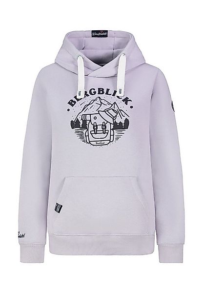 SUBLEVEL Kapuzenpullover Damen Hoodie Kapuzenpullover Bergprint Sweater, Ka günstig online kaufen