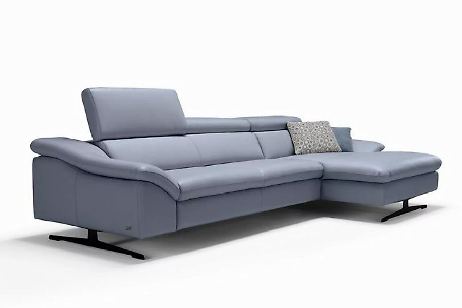 moebeloutlet.de Ecksofa Oslo Leder, Made in Italy günstig online kaufen