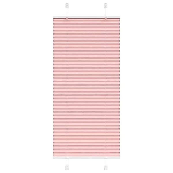 vidaXL Plissee Rosa 65x150 cm Stoffbreite 64,4 cm Polyester 4015442 günstig online kaufen