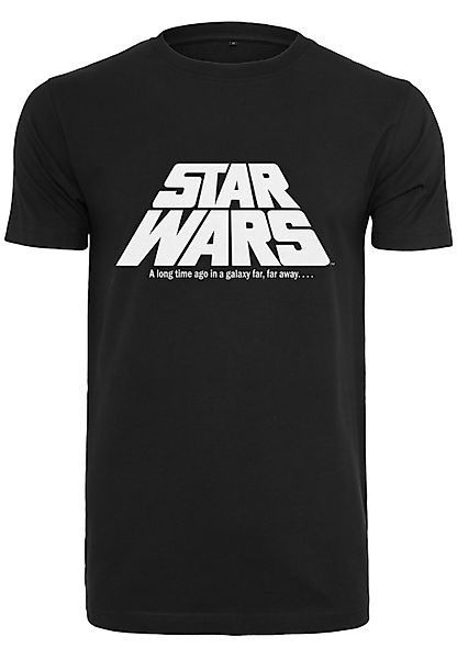 Merchcode Kurzarmshirt "Merchcode Herren Star Wars Original Logo Tee", (1 t günstig online kaufen