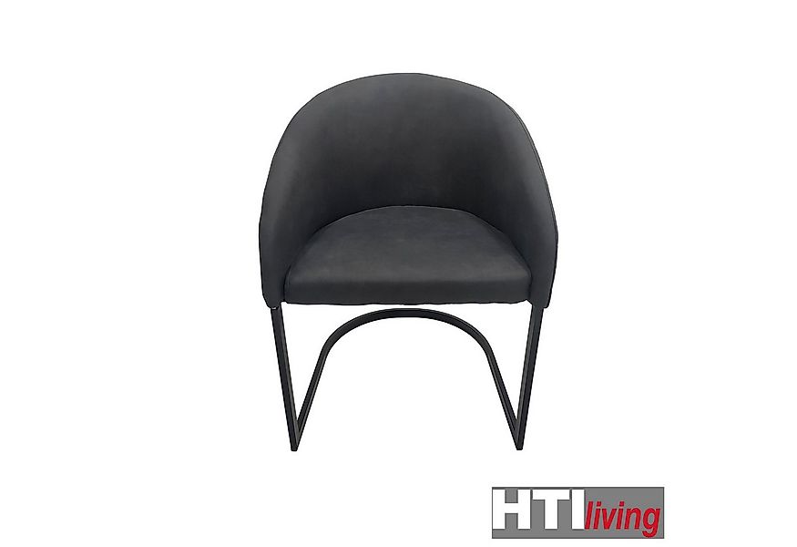 HTI-Living Freischwinger Stuhl Vemal Schwarz (Stück, 1 St), Schwingstuhl Es günstig online kaufen