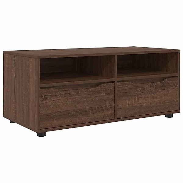 vidaXL TV-Schränk Braun Eichen-Optik 100 x 48 x 43 cm Holzwerkstoff 888934 günstig online kaufen